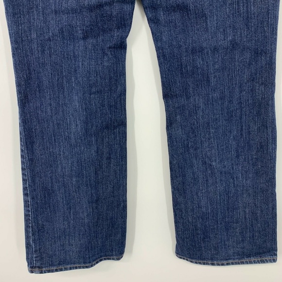 Eddie Bauer Curvy Dark Blue Bootcut Jeans - Picture 7 of 7